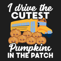 I Drive The Cutest Pumpkins In Patch Halloween Bus Classic T-shirt | Artistshot