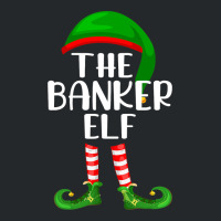 Funny The Banker Elf Matching Family Christmas Crewneck Sweatshirt | Artistshot