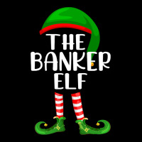 Funny The Banker Elf Matching Family Christmas Zipper Hoodie | Artistshot