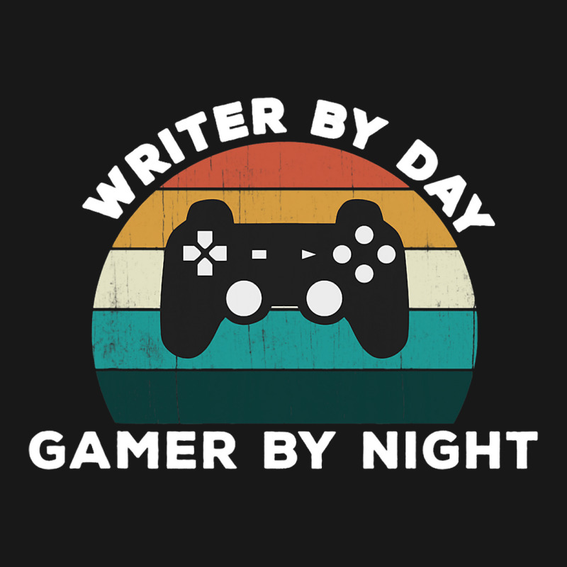 Funny Writer By Day Gamer By Night Write Video Gam Flannel Shirt by ERICJONES | Artistshot