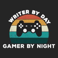 Funny Writer By Day Gamer By Night Write Video Gam Unisex Hoodie | Artistshot