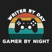 Funny Writer By Day Gamer By Night Write Video Gam Classic T-shirt | Artistshot