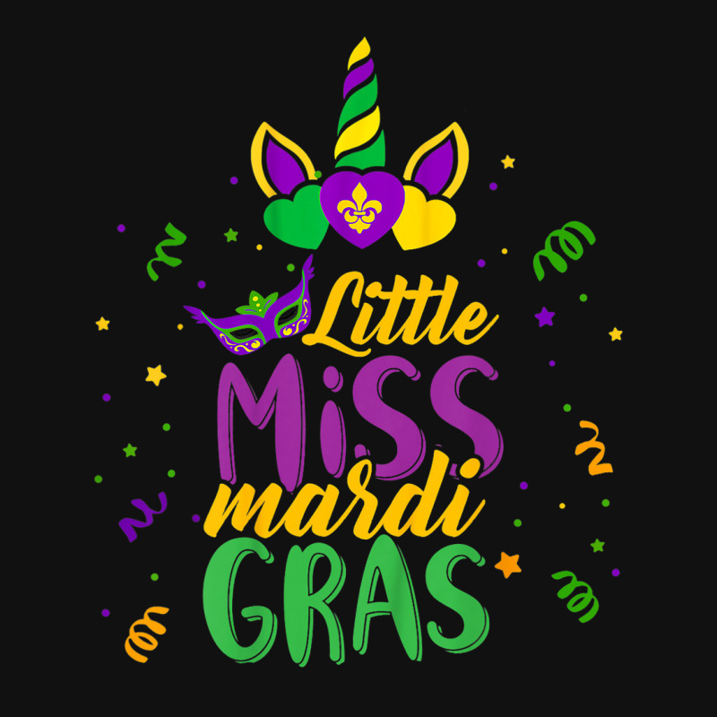 Funny Little Miss Mardi Gras Cute Mardi Gras Unico Graphic T-shirt | Artistshot