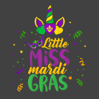 Funny Little Miss Mardi Gras Cute Mardi Gras Unico Vintage T-shirt | Artistshot