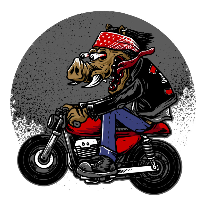 Hog Crazy Rider Sticker | Artistshot