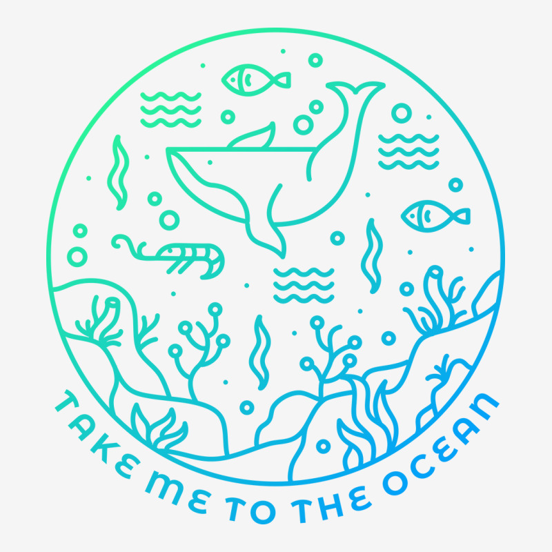 Take Me To The Ocean Classic T-shirt by VEKTORKITA | Artistshot