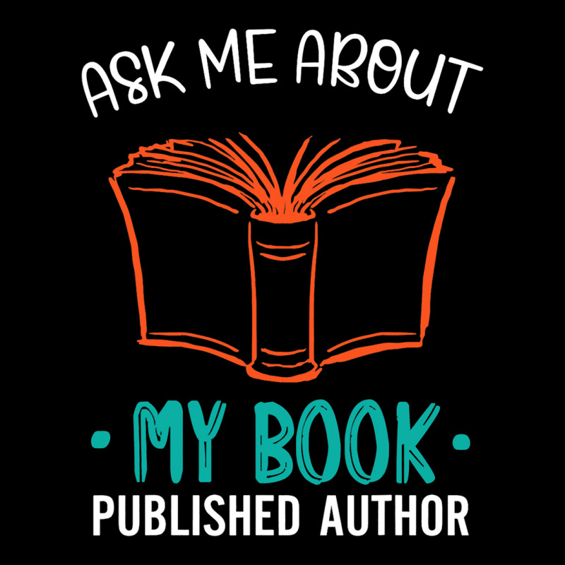 Funny Published Author Gift Ask Me About My Book Women's V-Neck T-Shirt by FTMABDOU | Artistshot