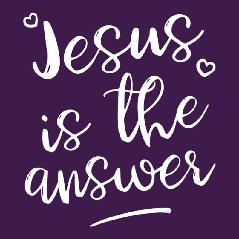 Cute Religious Jesus Is The Answer-seps5 Classic T-shirt by thangdinhsinhelf | Artistshot