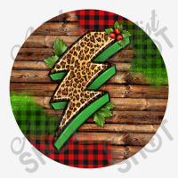 Leopard Lightning Bolt Christmas Classic T-shirt | Artistshot