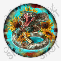 Rattlesnake And Sunflower Classic T-shirt | Artistshot