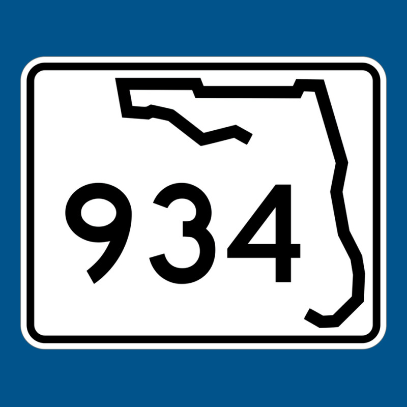 Florida State Road Sr 934  United States Highway Shield Sign Classic T-shirt by veruhmoussqb | Artistshot