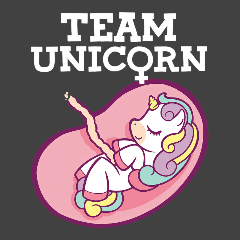 Gender Reveal Party Team Cute Unicorn Girl Boy Pin Vintage T-shirt | Artistshot