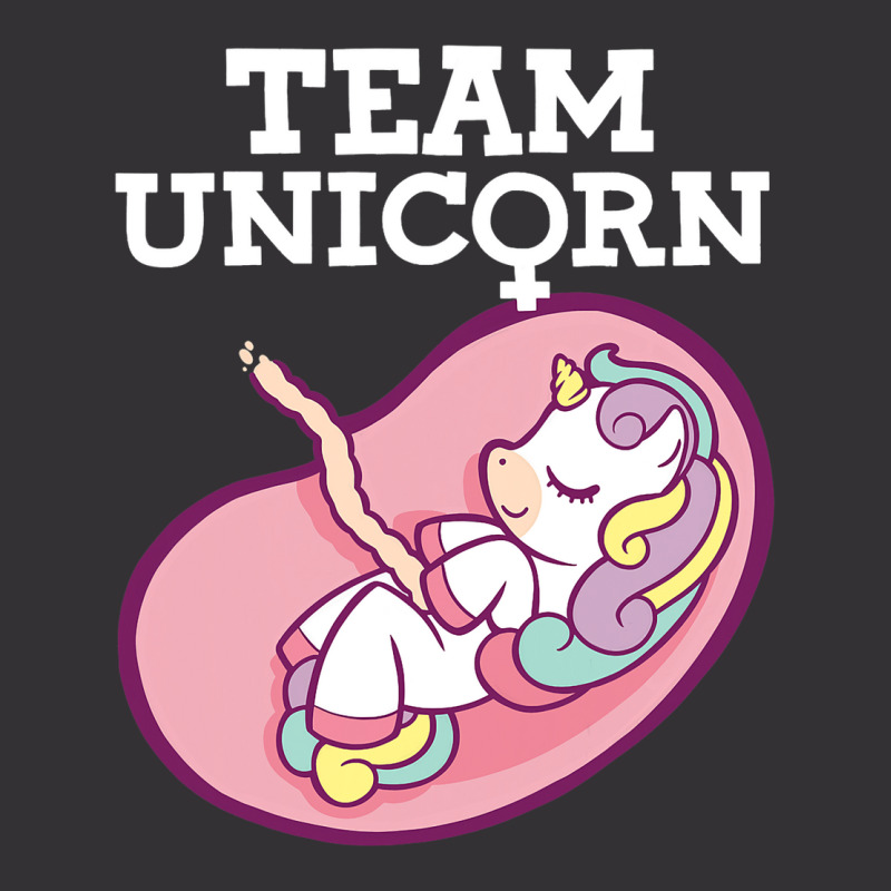 Gender Reveal Party Team Cute Unicorn Girl Boy Pin Vintage Hoodie And Short Set | Artistshot