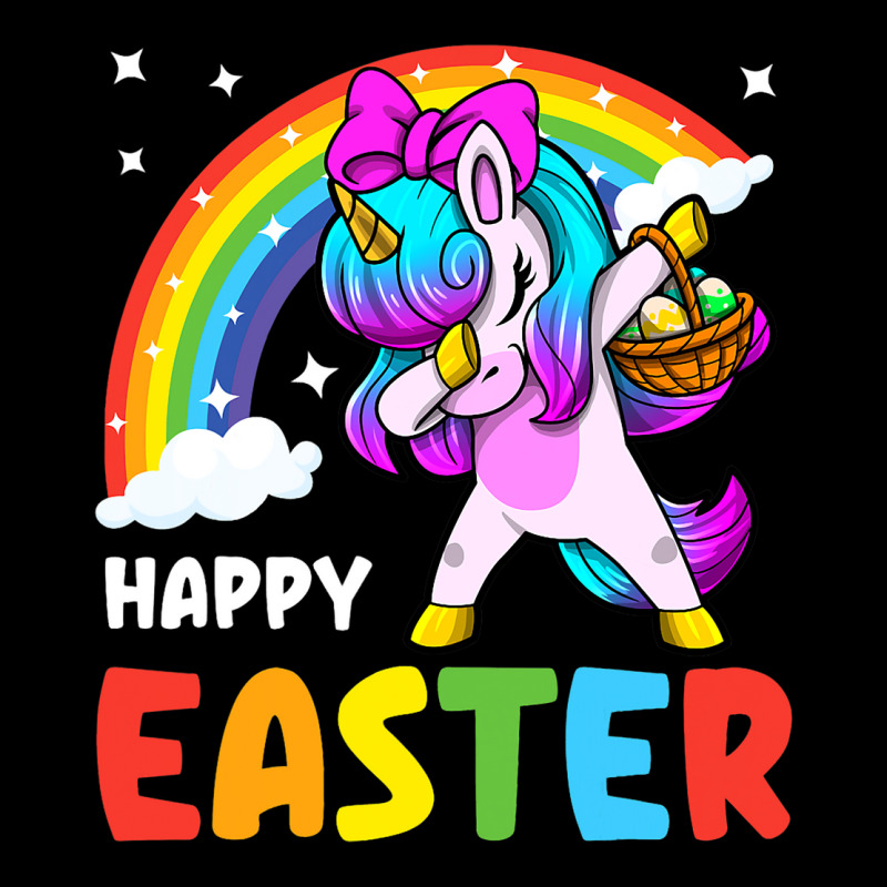 Happy Easter Magical Unicorn Squad Lenten Season H Adjustable Cap | Artistshot