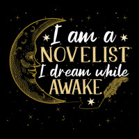 I Am A Novelist I Dream While Awake Funny Writer A Cropped Sweater | Artistshot