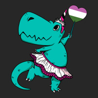 Genderqueersaurus Lgbtq Funny Trex Unicorn Pride A Men's T-shirt Pajama Set | Artistshot