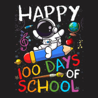 Happy 100 Days Of School Outer Astronaut Space Kid T-shirt | Artistshot