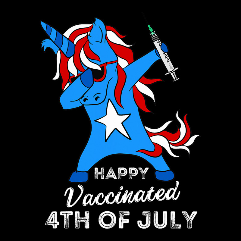 Happy Vaccinated 4th Of July Men Women Pro Vaccine Adjustable Cap by ArabellMonk | Artistshot