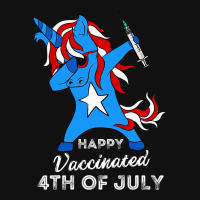 Happy Vaccinated 4th Of July Men Women Pro Vaccine Graphic T-shirt | Artistshot