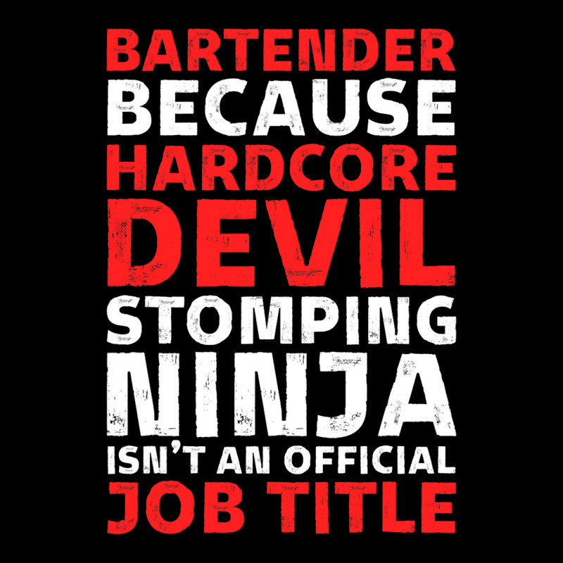 Hilarious Bartender Stomping Ninja An Official Job Men's 3/4 Sleeve Pajama Set | Artistshot