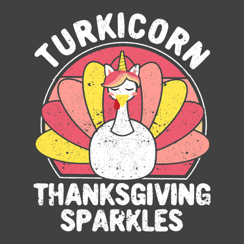 Funny Turkey Unicorn Animal Turkicorn Thanksgiving Vintage T-shirt | Artistshot