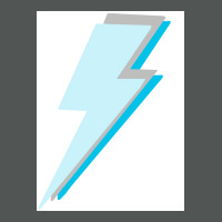 Blue Lightning Bolt  Poster Classic T-shirt | Artistshot