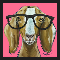 Goat With Glasses Art Poster Classic T-shirt | Artistshot