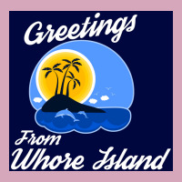 Greetings From Whore Island Poster Copy Classic T-shirt | Artistshot