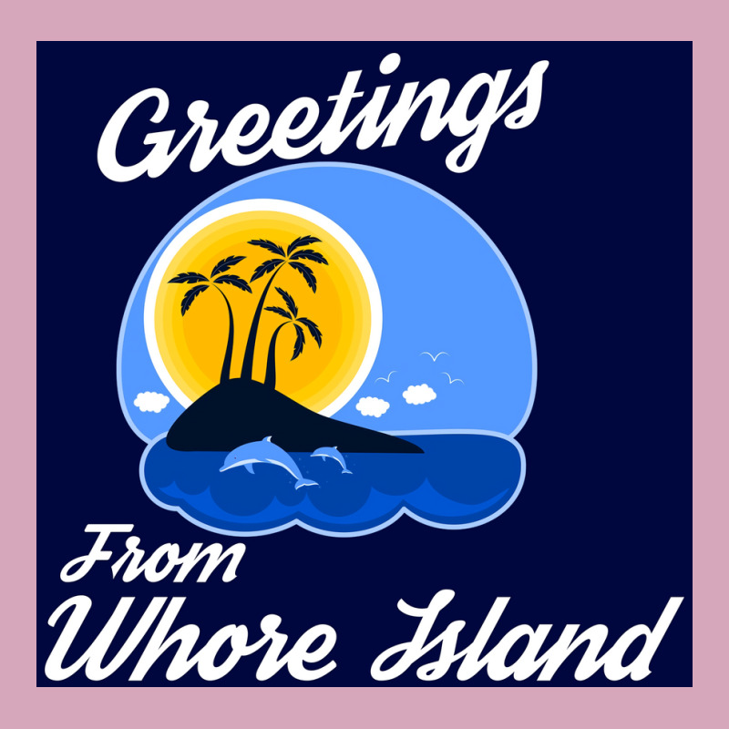 Greetings From Whore Island Poster Copy Classic T-shirt | Artistshot