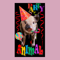 Party Animal Pig Design Poster Classic T-shirt | Artistshot