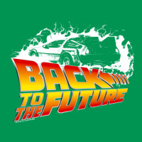 Back To The Future - Delorean White Stencil Fan Art Classic T-shirt | Artistshot