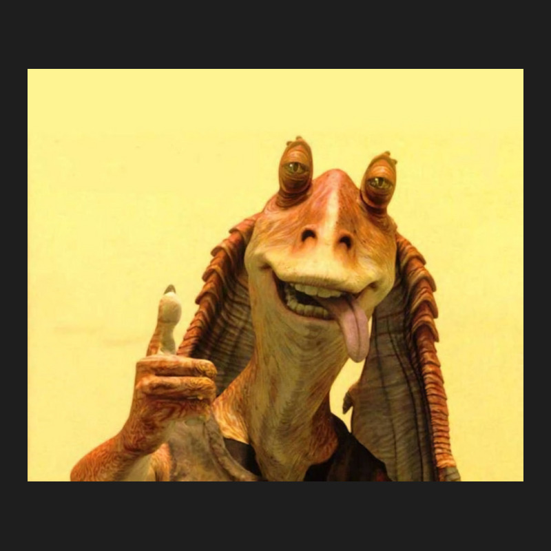 Silly Jar Jar Binks Poster Classic T-shirt | Artistshot