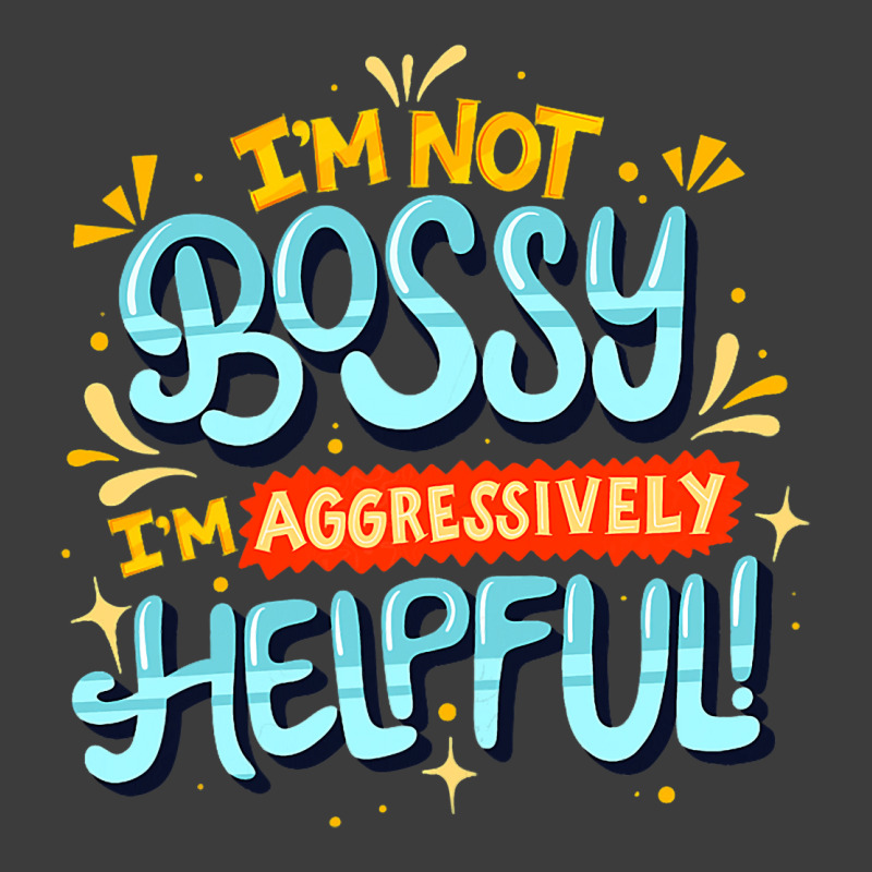 Womens Im Not Bossy Im Aggressively Helpful Funny  Men's Polo Shirt | Artistshot