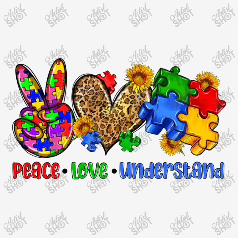 Peace Love Understand Autism Classic T-shirt by Neo Western | Artistshot