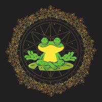 Frog Meditation Frog Men Yoga Yoga Lovers Yoga T-shirt | Artistshot