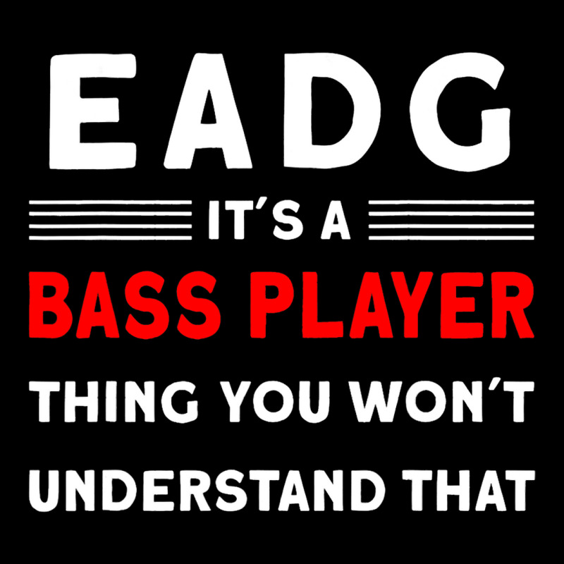 Eadg Bass Guitar V-Neck Tee by KeziahSingleta | Artistshot