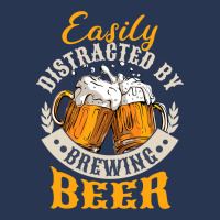 Easily Distracted By Brewing Beer Men Denim Jacket | Artistshot