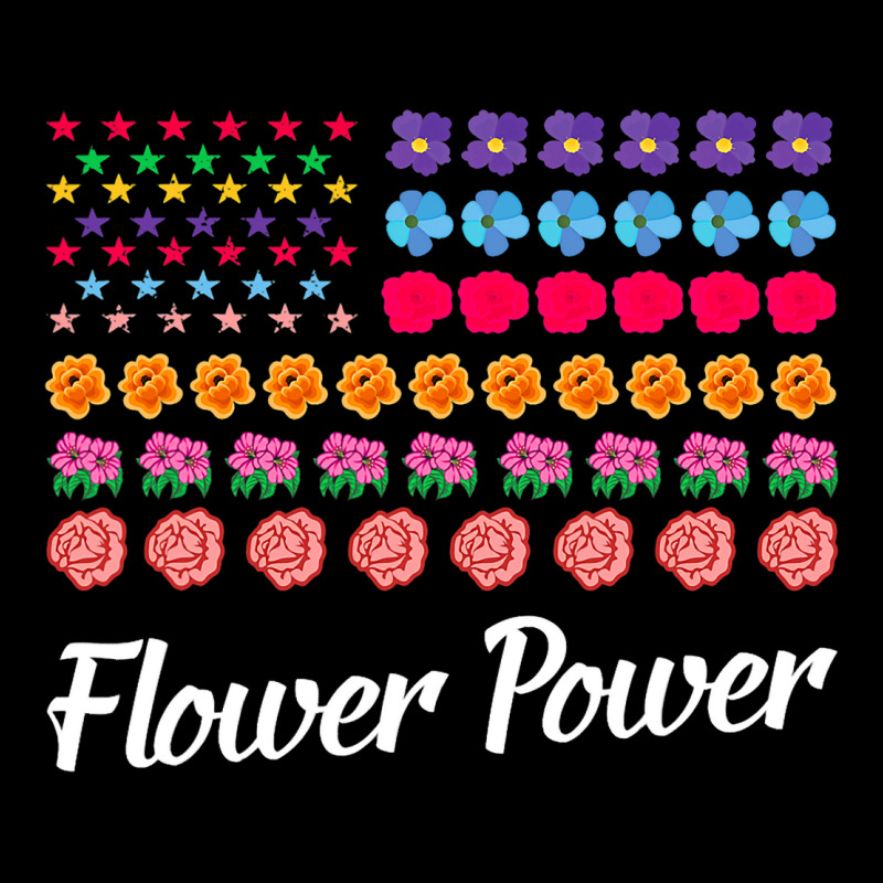 Flower Power American Flag Florist Gardener Plant  Zipper Hoodie | Artistshot