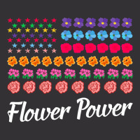 Flower Power American Flag Florist Gardener Plant  Vintage Hoodie | Artistshot