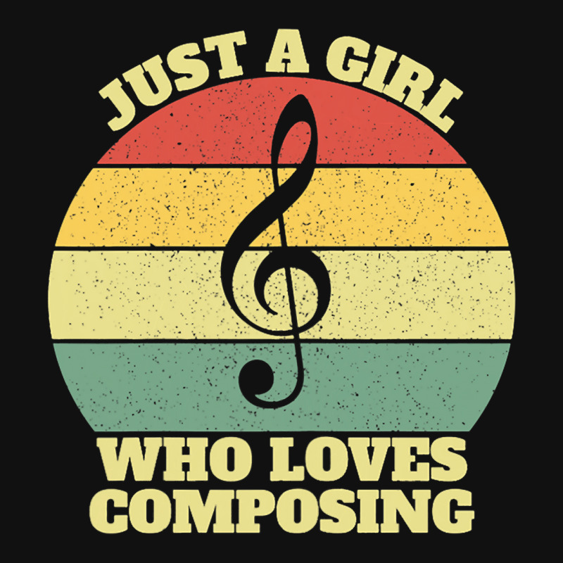 Womens Just A Girl Who Loves Composing Graphic T-shirt | Artistshot