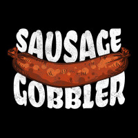 Funny Sausage Gobbler Bbq Grill Love Food Meat Cropped Hoodie | Artistshot