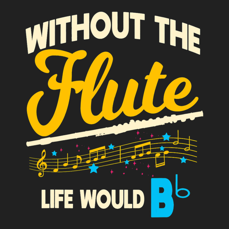 Flute Player Musical Woodwind Instrument Music Ins Basic T-shirt | Artistshot