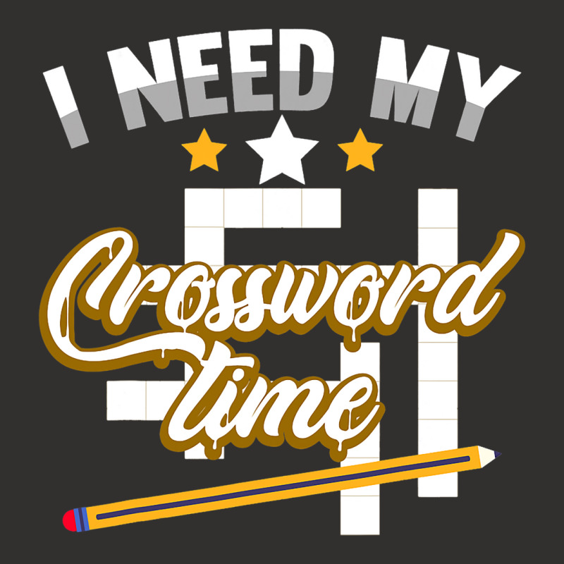 Funny Crosswords Puzzles I Need My Crossword Time  Champion Hoodie by AyderStoner | Artistshot