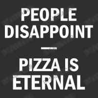 People Disappoint Pizza Is Eternal Round Leatherette Patch | Artistshot