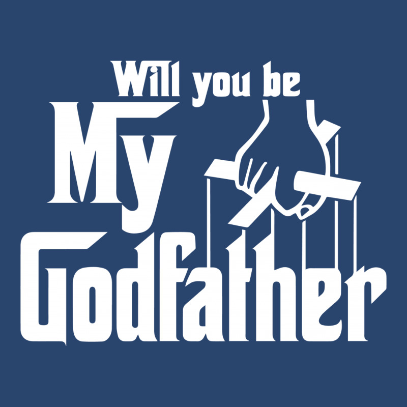 Will You Be My Godfather Round Leatherette Patch | Artistshot