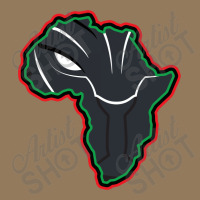 African Black Panther Round Leatherette Patch | Artistshot