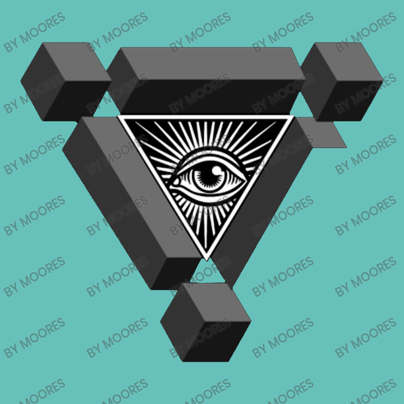 3d Freemasonry Illuminati Eye Of Providence Round Leatherette Patch | Artistshot