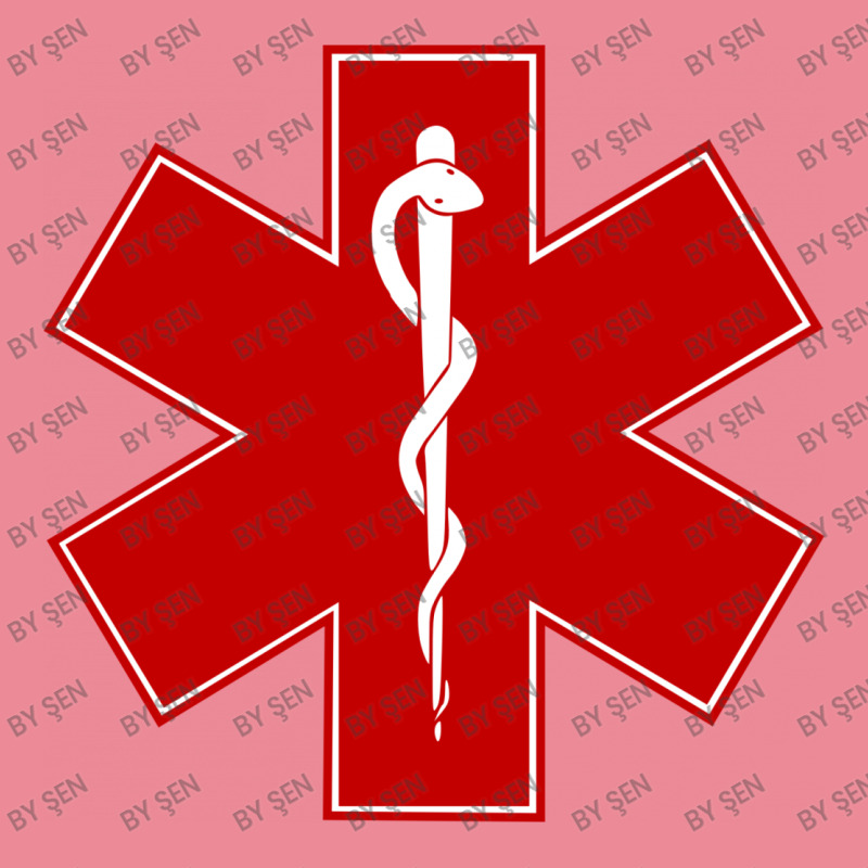 Star Of Life Emergency Medical Services Symbol, Ambulance, Round Leatherette Patch | Artistshot