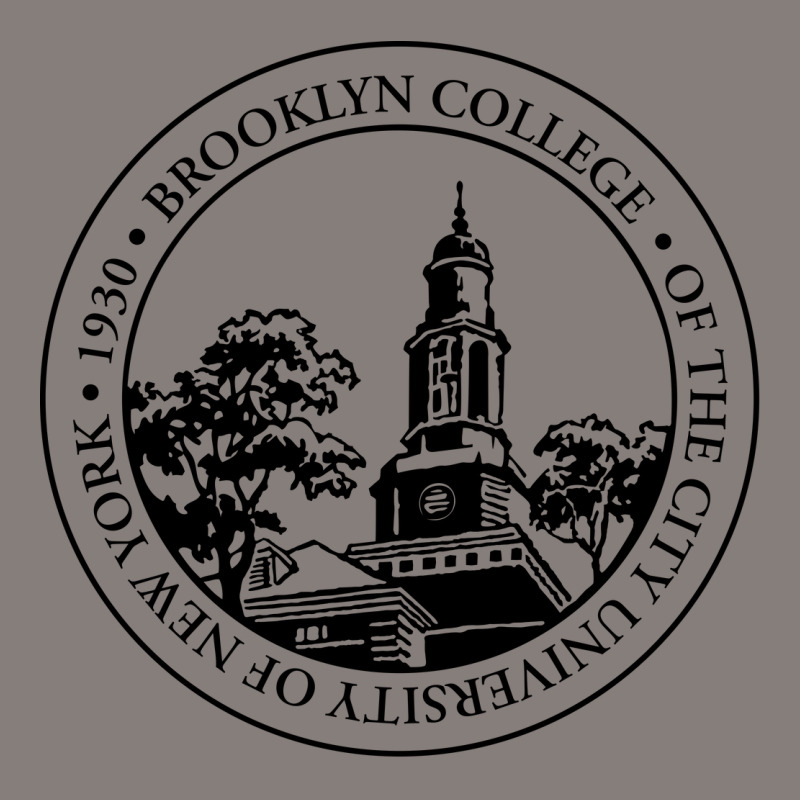 Brooklyn, College Round Leatherette Patch | Artistshot