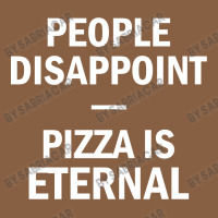 People Disappoint Pizza Is Eternal Oval Leatherette Patch | Artistshot